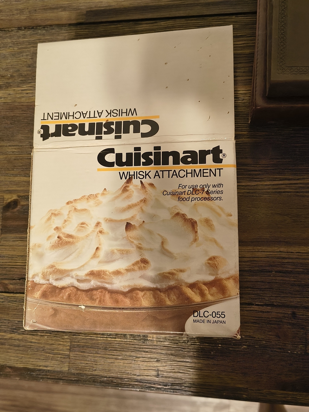 Vintage Cuisinart Whisk Attachment (DLC-055) - White